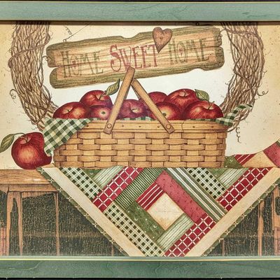 Framed Home Sweet Home Print