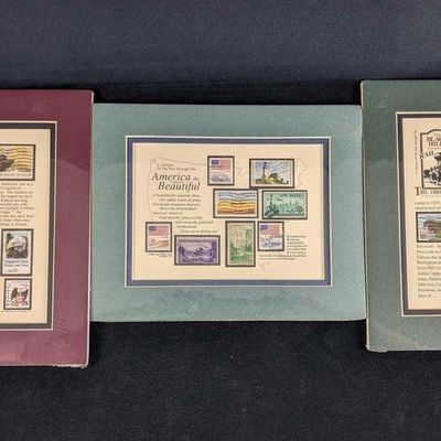 Historical Stamp Posters "A Glimpse Of The Past"