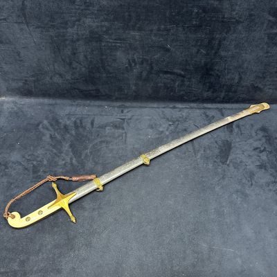 US Marines Vietnam Era USMC Officers Sword Scabbard