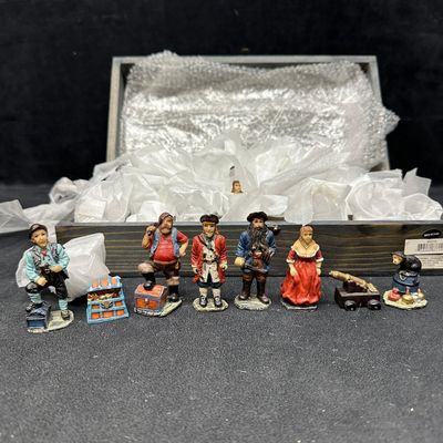 Pirate Themed Chess Set with Hand Painted Pieces Folding Board Box