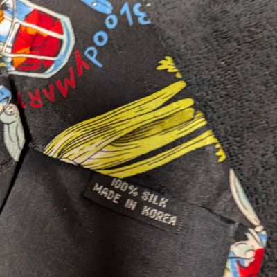 2 Nicole Miller Bloody Absolut Vodka Silk Ties