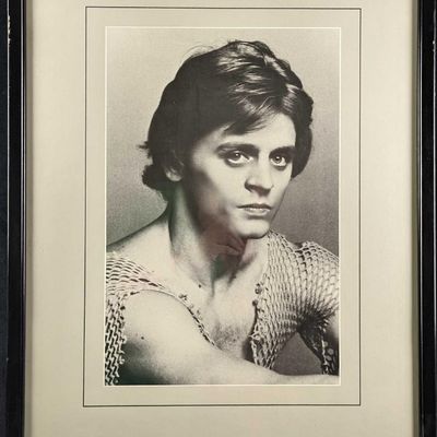 Framed Kenn Duncan Photo Litho Of Mikhail Baryshnikov