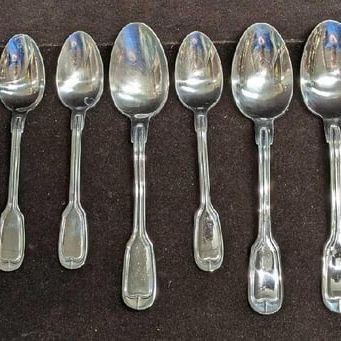 17 Vintage Assorted Cambridge & Gibson Spoons Lot