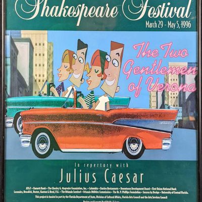 The Two Gentlemen Of Verona Shakespeare Festival