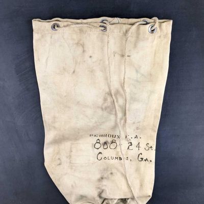 Vintage Military Belongings Sack