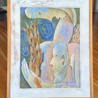 Sale Photo Thumbnail #50: BILL BREWER, "WOMAN CHILD"