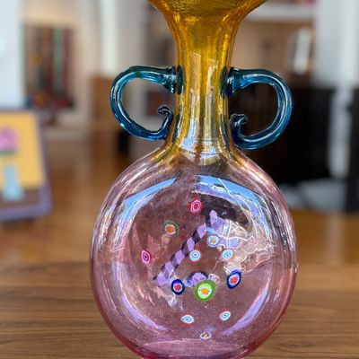 Sale Photo Thumbnail #67: KEN & INGRID HANSON, GLASS VESSEL