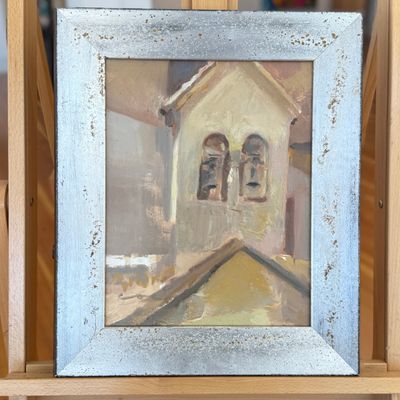 Sale Photo Thumbnail #52: MARGARET COE, "BELL TOWER"