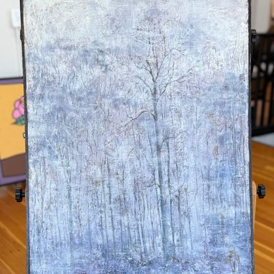 Sale Photo Thumbnail #35: KISH, LANDSCAPE OIL PAINTING