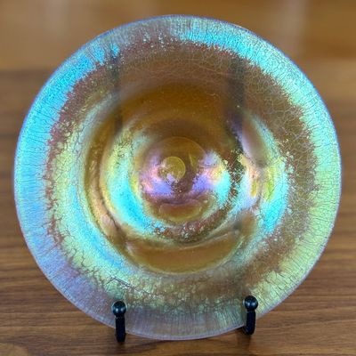 Sale Photo Thumbnail #69: JEFF HOWELL FOR ORIENT & FLUME, GLASS PLATE
