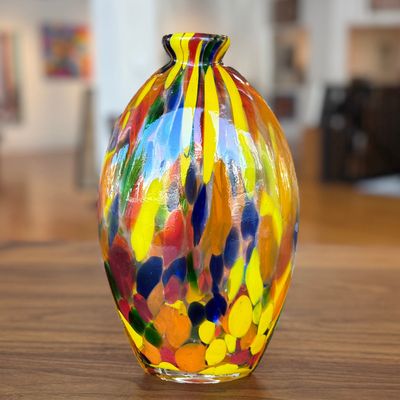 Sale Photo Thumbnail #63: BLOWN GLASS VASE