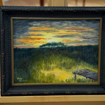 Sale Photo Thumbnail #24: PAULA GILMORE, "SUNSET"