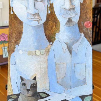 Sale Photo Thumbnail #29: BILL BREWER, "FAMILY PORTRAIT"