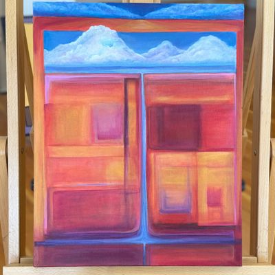 Sale Photo Thumbnail #48: KAREN JOYCE, "THE ROAD HOME"