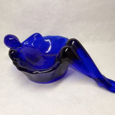 MOSSER BATHING BEAUTY SOAP DISH BLUE