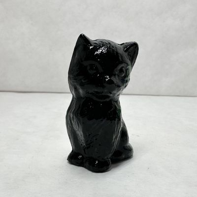 BOYD BLACK GLASS MISS COTTON KITTY