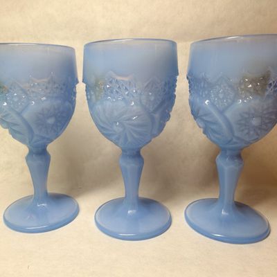 BOYD LAVENDER GOBLETS