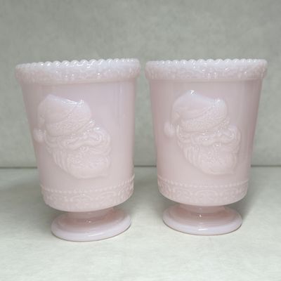 MOSSER CROWN TUSCAN SANTA TUMBLERS
