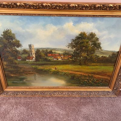 Sale Photo Thumbnail #41: Assorted Art and paintings