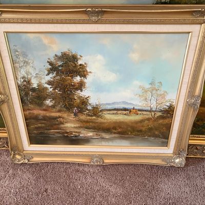 Sale Photo Thumbnail #40: Assorted Art and paintings