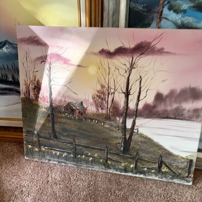 Sale Photo Thumbnail #34: Assorted Art and paintings