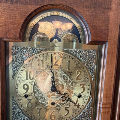 Sale Photo Thumbnail #111: Howard miller grandfather clock