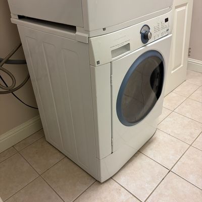 Sale Photo Thumbnail #4: Frigidaire stackable washer and dryer