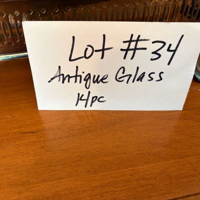 Sale Photo Thumbnail #72: Antique glass