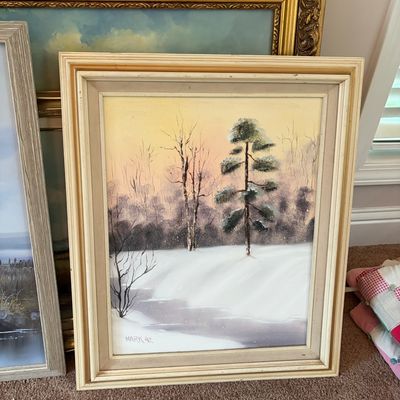 Sale Photo Thumbnail #36: Assorted Art and paintings