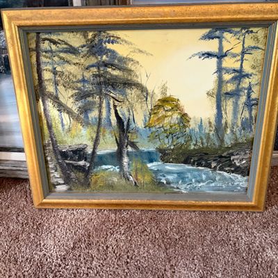Sale Photo Thumbnail #35: Assorted Art and paintings