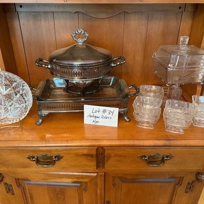 Sale Photo Thumbnail #73: Antique glass