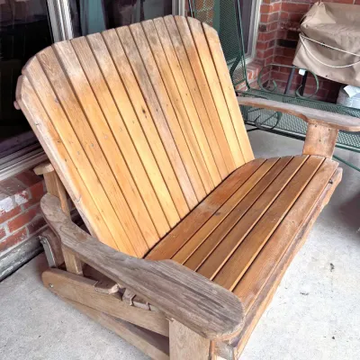 Sale Photo Thumbnail #70: Adirondack glider