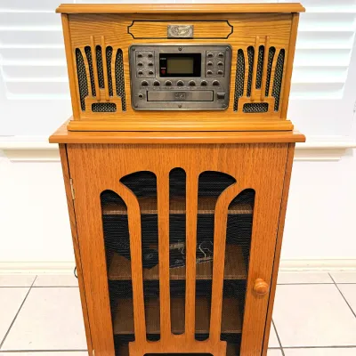 Sale Photo Thumbnail #30: Spirit of St. Louis combo record player/radio/CD player on stand