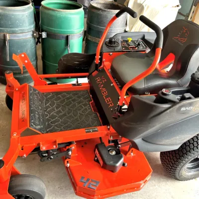 Sale Photo Thumbnail #71: Well kept MZ Rambler Bad Boy Zero-Turn lawn mower