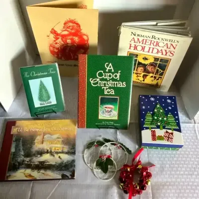 Holiday Books, Norman Rockwell & Christmas Keepsakes Collection