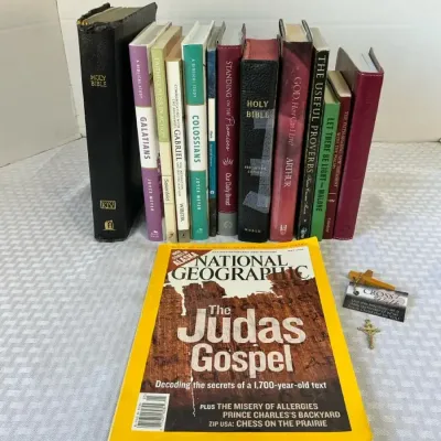 Christian Books, Bible Studies & Devotionals with Cross Pendant
