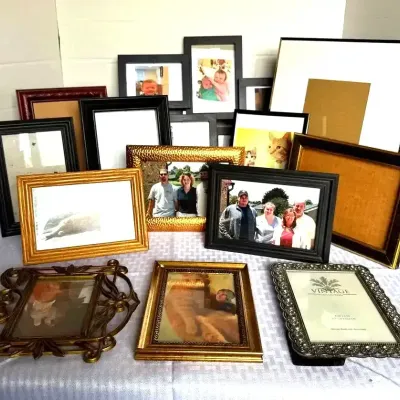 Large Picture Frame Collection in Assorted Styles