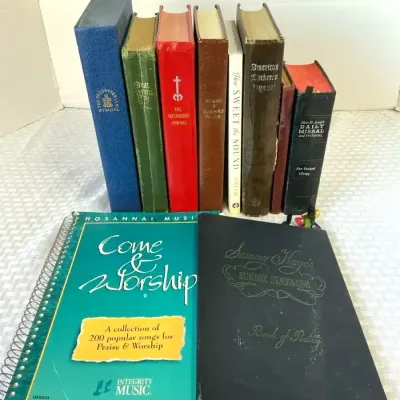 Vintage Hymnals, Worship Music & Church Songbook Collection