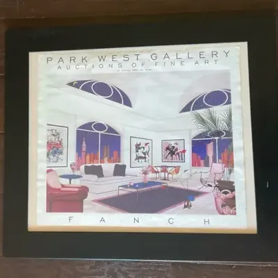 Framed Parker Gallery Exhibition Print