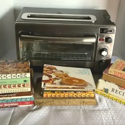Toaster Oven, Cookbooks & Recipe Collection