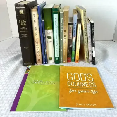Christian Prayer, Bible Study & Devotional Book Collection