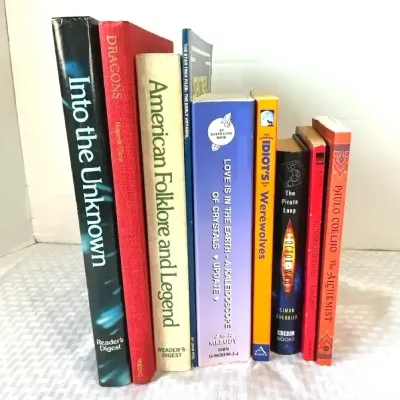 Eclectic Fiction, Folklore & Reference Book Collection