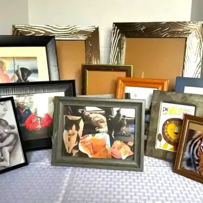 Picture Frame Collection in Assorted Sizes & Finishes