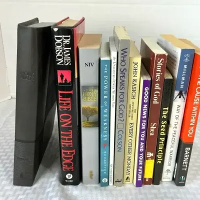 Christian Living, Inspirational & Bible Book Collection