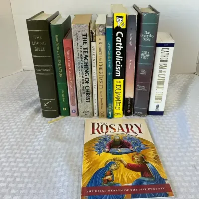 Catholic Faith, Bible Study & Spiritual Growth Book Collection