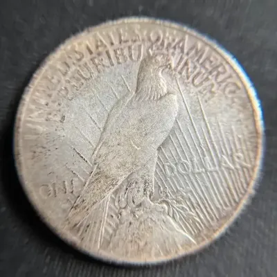 1926 Peace Silver Dollar – Philadelphia Mint – 90% Silver - Possible minting issue