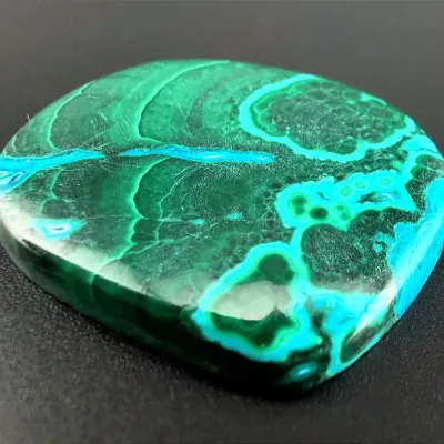 68.5 Ct Chrysocolla Malachite Cabochon 