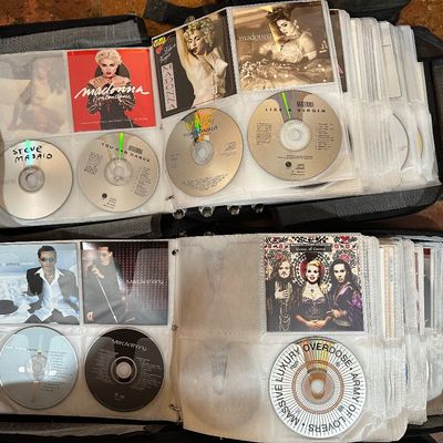Huge CD Collection – 4 Large Binders – Hundreds of Country, Pop & Rock Albums
