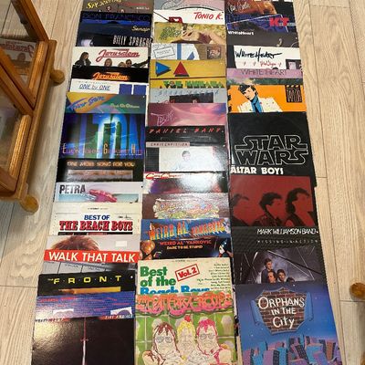 40+ Vintage Vinyl Record Album Lot