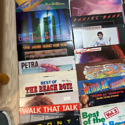 40+ Vintage Vinyl Record Album Lot